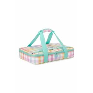 NEW SWIG LIFE dishi casserole carrier in pretty in plaid